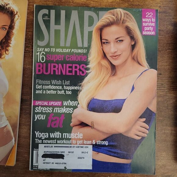 Shape Magazine Lot Nov Dec 1998 Rebecca Gayhart Elaine Irwin Mellencamp Fitness - Picture 3 of 6